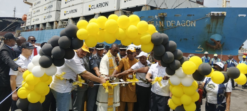 MV Ocean Dragon arrives in Lagos