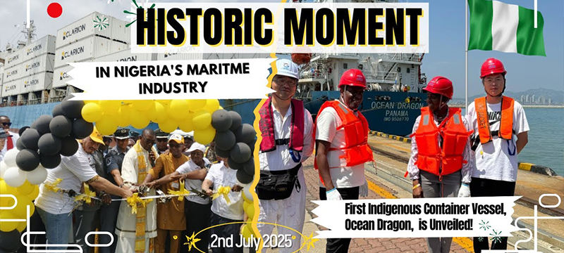 Unveiling of MV Ocean Dragon